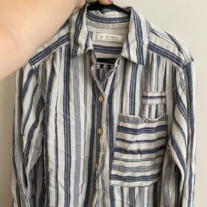 Free People size small, linen, loose fit